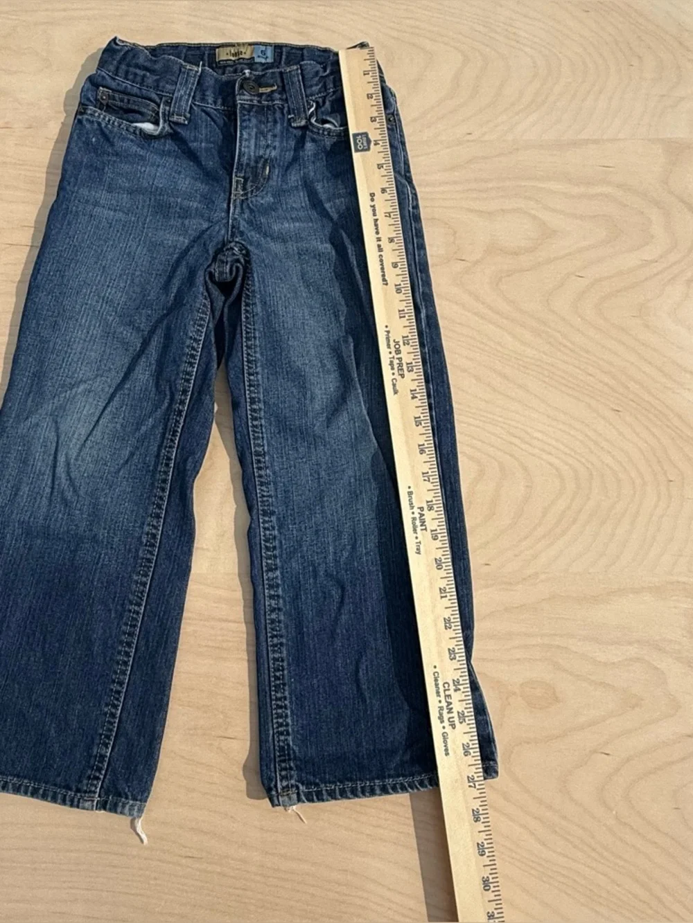 Old Navy Loose Fit Jeans Boys Medium Wash Denim Straight size 6 Regular